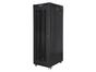 Комуникационен шкаф Lanberg rack cabinet 19' free-standing 37U/800x1000 (flat pack) with glass door lcd black v2