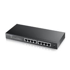 Комутатор Zyxel GS1900-8 v2, 8 port GbE L2 smart switch, desktop, fanless