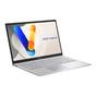 Лаптоп Asus Vivobook X1504VA-BQ2910, Intel 5 120U 1.4 GHz (12MB Cache, up to 5.0 GHz, 10 cores, 12 Threads), 15.6' FHD,(1920x1080),16GB DDR4, SSD 1TB,Backlit Chiclet Keyboard, No OS, Cool Silver