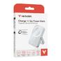 Външна батерия Verbatim Charge 'n' Go Power Bank with Stand Magnetic Wireless 10000mAh Blue