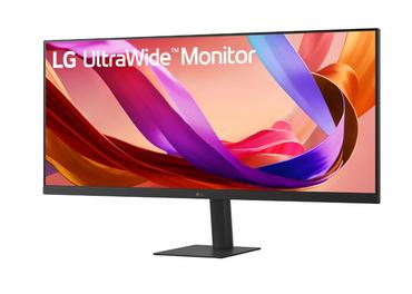 Монитор LG 34U511A-B, 34' UltraWide  21:9, IPS, 100 Hz, 5ms, 1000:1, 400cd/m2, WFHD 2560x 1080, sRGB 99%, HDR 400, HDMI, DP, Reader mode, Dynamic Action Sync, LG Switch, Tilt, LG Switch, Black