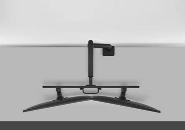 Стойка Neomounts Next One Desk Mount, double display crossbar (topfix clamp/grommet)