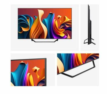 Телевизор Hisense 50' A7NQ, 4K Ultra HD 3840x2160, Quantum Dot, Light Sensor,HDR 10+, HLG, Dolby Vision, Dolby Atmos, Smart TV, WiFi 5GHz, WiFi Direct, BT, Anyview Cast, 3xHDMI, 2xUSB, LAN, CI+, DVB-T2/C/S2, Dark Grey