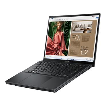 Лаптоп Asus ZenBook Duo 14 UX8406CA-PZ042X, Screen Pad Plus, INTEL ARL H Core Ultra 9 14' OLED, WQXGA+ ( 2880X1800 ) 16:10Touch, 32GB, 2TB SSD, Soft Keyboard, Windows 11 Pro,Gray, BackpackSleeve