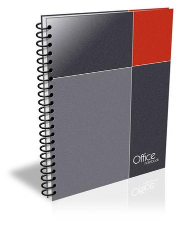Тетрадка спирала А5 Office 100 л 2 теми тв корици