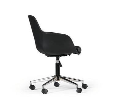 Работен стол MIA 100C-хромирана кръстачка