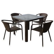 Ратанов комплект ВЕСЕЛА- кафяв ратан