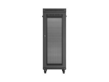 Комуникационен шкаф Lanberg rack cabinet 19' free-standing 32U/600X1000 (FLAT PACK) with mesh door LCD black