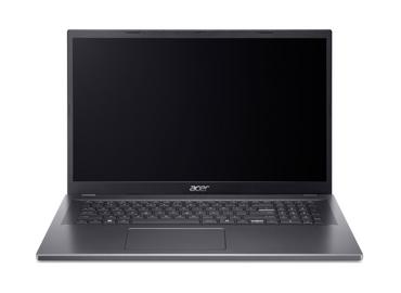 Лаптоп Acer Aspire 17, A17-51M-72HF, Intel Core i7-13620H (10C/16T,up to 4.9GHz, 24MB),17.3' FHD (1920x1080) IPS slim bezel LCD,16GB DDR5 4600MHz,512GB PCIe NVMe SSD, Intel UMA, FHD Cam,WiFi 6E, BT 5.1, No OS, Steel Gray