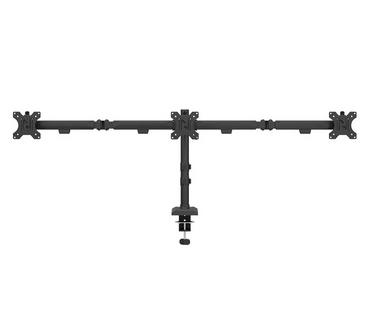 Стойка Neomounts Nero Triple Flat Screen Desk Mount  (phone holder+Quick-fix clamp/grommet)