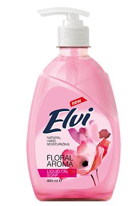 Течен сапун Elvi, помпа 400 мл.