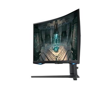 Монитор Samsung 27BG650 27' Odyssey G6 Smart, Curved 1000R, VA, 240 Hz, 1 ms GTG, 2560x1440, 350 cd/m2, 2500:1 Contrast, Eye Saver, Flicker Free, AMD FreeSync Premium Pro, DP 1.4, 2xHDMI 2.1, 2xUSB, Wi-Fi, Bluetooth, Speakers, Tizen, Black