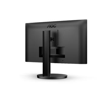 Монитор AOC 24B3CF2, 23.8' IPS WLED, 1920x1080@100Hz, 4ms GtG, 1ms MPRT, 250cd m/2, 1300:1, 20M:1 DCR, Adaptive Sync, FlickerFree, Low Blue Light., 2Wx2, Tilt, Height Adjust, HDMI, USB hub