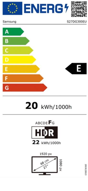 Монитор Samsung 27' 27G30D Odyssey G3 LED VA 1920x1080 Black