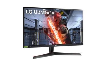 Монитор LG 27GN60R-B, UltraGear, 27' IPS, AG, 1ms GtG, 144Hz, 1000:1, 350cd/m2, Full HD 1920x1080, NVIDIA G-SYNC, Radeon FreeSync, HDR 10, sRGB 99%, HDMI, DisplayPort, Reader Mode, Headphone out, Tilt, Black