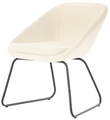 Посетителски стол ALTO 20B- с мека седалка и облегалка