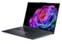 Лаптоп Acer Swift GO 16, SFG16-61-R418, AMD Ryzen 7 350 with AI (Up to 5.0GHz, 16MB), 16” WUXGA+ OLED 120Hz, Adobe&DCI-P3 100%, 1*32GB DDR5, 1024GB PCIe NVMe SSD, AMD Radeon 860M, QHD IR cam, WIFI7+BT, Win 11 Home,Titanium Gray
