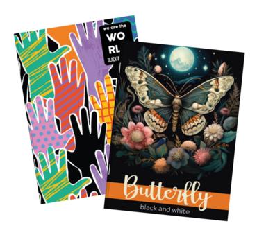 Тетрадка B&W редове А5 офсет 80 л