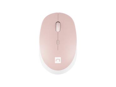 Мишка Natec Mouse Harrier 2 Wireless 1600 DPI Bluetooth 5.1 White-Pink