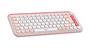 Клавиатура Logitech Pop Icon Keys - Rose - US INT'L - BT - N/A - INTNL-973
