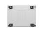 Комуникационен шкаф Lanberg rack cabinet 19' free-standing 22U/600x800 (flat pack) with glass door lcd grey v2