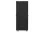 Комуникационен шкаф Lanberg rack cabinet 19' free-standing 42U/600x1000 (flat pack) with mesh door lcd black v2