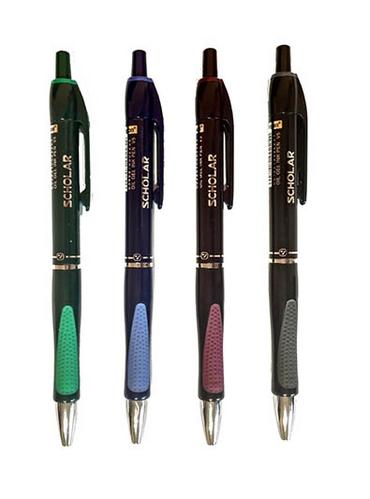 Автоматична химикалка Scholar Office V5 0.5 мм синя