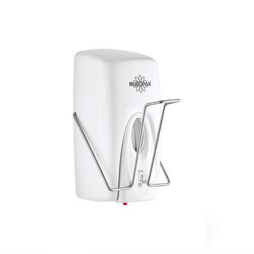 Диспенсър за дезинфектант на гел 1 л - бял, за гел