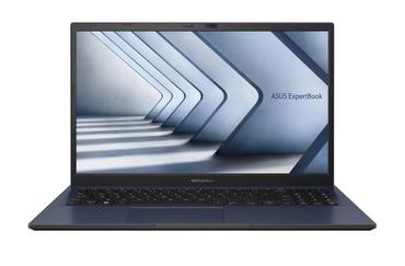 Лаптоп Asus ExpertBook Essential Intel B1502CVA-BQ2266X, I7-1355U, 15.6' FHD IPS(1920x1080), Intel Iris Xe Graphics, DDR4 16GB ( 16GB DDR4 on board ). (1 slot free), 512GB M.2 NVMe,VGA,HDMI,RJ45,Windows 11 Pro, Backpack,Black