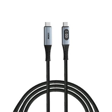 Кабел Verbatim Sync & Charge USB C to USB C 100W Display 120 cm