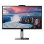 Монитор AOC Q27V5CW/BK, 27' IPS WLED, 2560x1440@75Hz, 4ms GtG, 1ms MPRT, 300cd m/2, 1000:1, 20M:1 DCR, Adaptive Sync, FreeSync, Low Blue Light, 5Wx2, Tilt, Height Adjust, Pivot, Swivel, HDMI, DP, USB hub