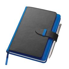 Бележник IDEA с джоб за кредитни карти- син