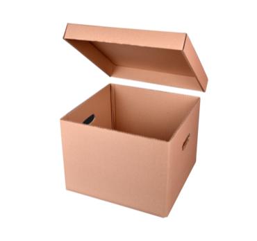 Кашон кафяв пет пласта с капак