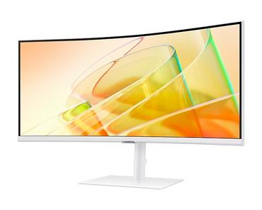 Монитор Samsung 34A650 34' Curved VA 3440x1440 5ms 100Hz DP HDMI USB 3.0 Speakers Thunderbolt White