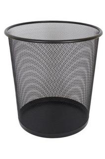 Метално кошче 11.5 литра мрежа черна