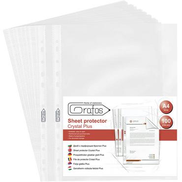 Джоб за документи A4+ кристал 75 микр 100 бр