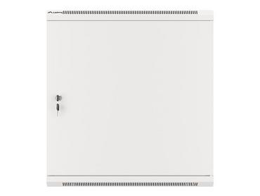 Комуникационен шкаф Lanberg rack cabinet 19' wall-mount 12U/600x450 for self-assembly with metal door grey (flat pack)