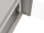 Комуникационен шкаф Lanberg rack cabinet 19' wall-mount 6U/540x350 (flat pack) with glass door grey
