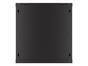 Комуникационен шкаф Lanberg rack cabinet 19' wall-mount 12U/600x450 with perforated door black (flat pack)