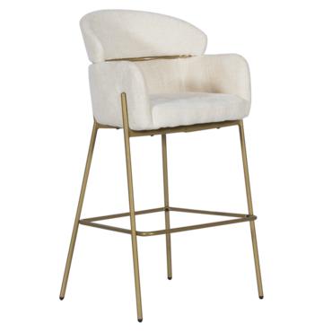 Бар стол КАТЕРИНА- с висока облегалка за гърба и голяма седалка с подлакътници