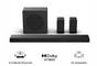 Аудио система Hisense AX5140Q,  5.1.4Ch Sound Bar with Wireless Subwoofer, 600W, Dolby Atmos, Bluetooth 5.3, 4K HDMI Pass Through, DTS:X, HDMI/AUX/ARC/Optical/USB, 7 EQ Modes, Black