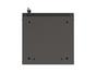 Комуникационен шкаф Lanberg rack cabinet 10' wall-mount 4U/300x300 (flat pack) with glass door black