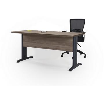 Работно офис бюро 80 см с метален крак 30 мм плот 