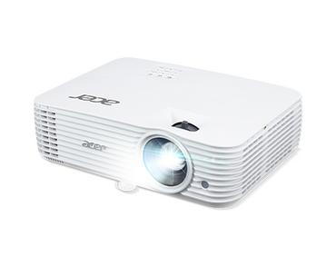 Мултимедиен проектор Acer Projector H6815BD, DLP, 4K UHD (3840 x 2160), 4000 ANSI, 10 000:1, HDR Comp., Blu-Ray 3D support, Auto Keystone, Low input lag, 2xHDMI, RS232, USB(Type A, 5V/1,5A), 1x3W, 2.88Kg, White+Acer T82-W01MW 82.5'+Logitech Wireless Prese