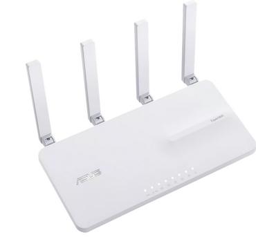 Рутер Asus Business Router & Access Point ExpertWiFi EBR63, AX3000, Dual-Band, Quad-Core 1.7GHz CPU, 256MB/512MB Flash/RAM, Gigabit, OFDMA, Beamforming, Switch & Security Gateway, 5 SSIDs, VLAN, SDN, customize guest portal, site-to-sit VPN, wall mounting,