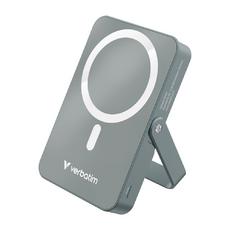 Външна батерия Verbatim Charge 'n' Go Power Bank with Stand Magnetic Wireless 10000mAh Grey