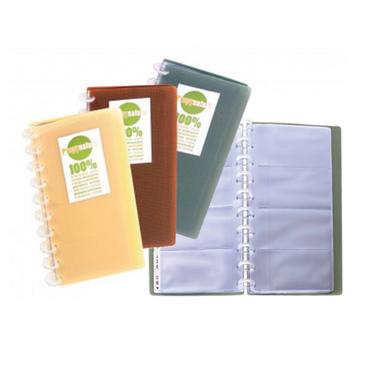 Визитник за 96 визитки Geode® спирала с азбучник