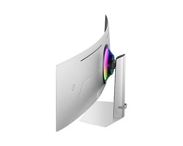 Монитор Samsung LS49CG934, 49' Odyssey G9 GAMING, Curved OLED, 1800R, 240Hz, Smart. 32:9, 5120 x 1440, 250 cd/m2, Display Port , HDMI,Micro HDMI, USB Hub, Silver