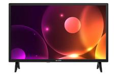 Телевизор Sharp 24FA2E, 24' LED HD 1366x768, 100 000:1, DVB-T/T2/C/S/S2, Active Motion 100, Speaker 2x3W, Dolby Digital, CI+, 3xHDMI, 2xUSB, Bluetooth, LAN, Video/Audio input (3 x RCA), 2 pole Stand