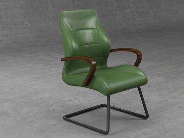 Посетителски стол ВОКИЛ ARS 10- дървени подлакътници